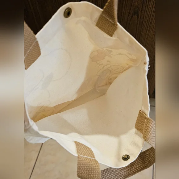 Sanrio Hello Kitty and Friends Tote Bag - Cream and Tan NWOT - Picture 7 of 9